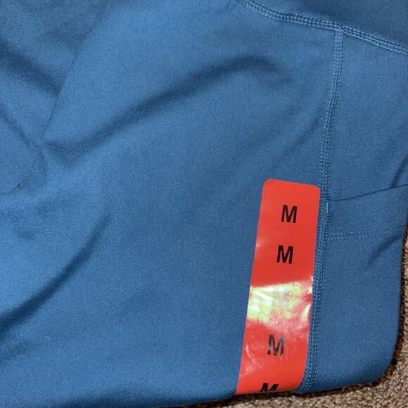 32 Degrees Women Cropped Tight Legging, Blue Size M New With Tag - Picture 3 of 5